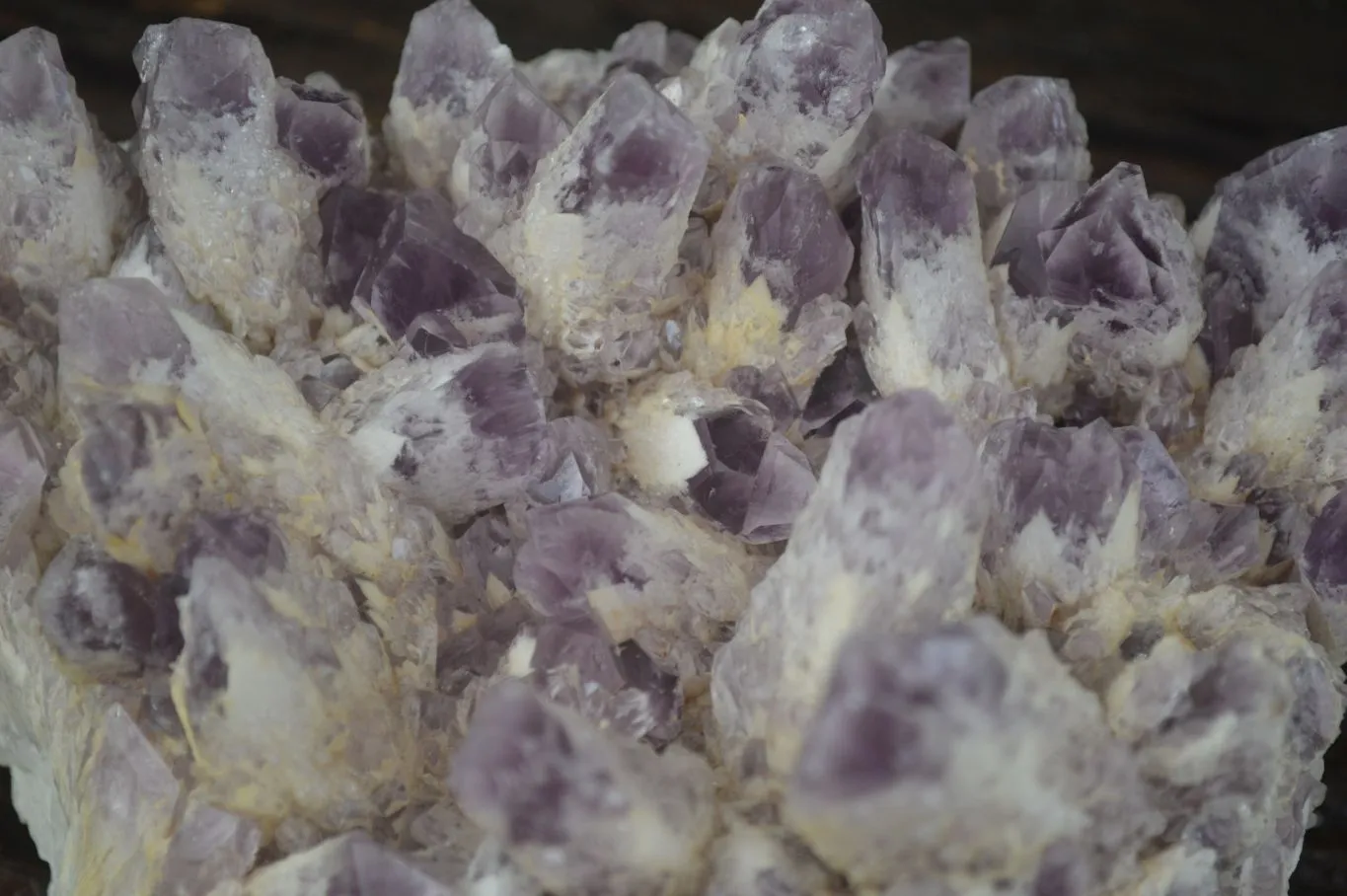 Natural Sugar Amethyst Clusters  x 2 From Zambia