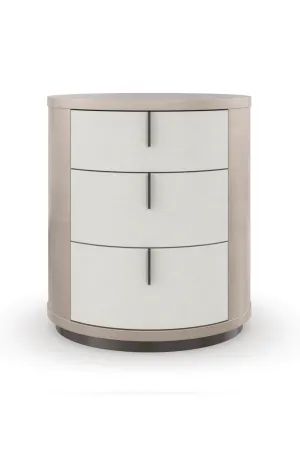 Oval Modern Nightstand | Caracole Wandering