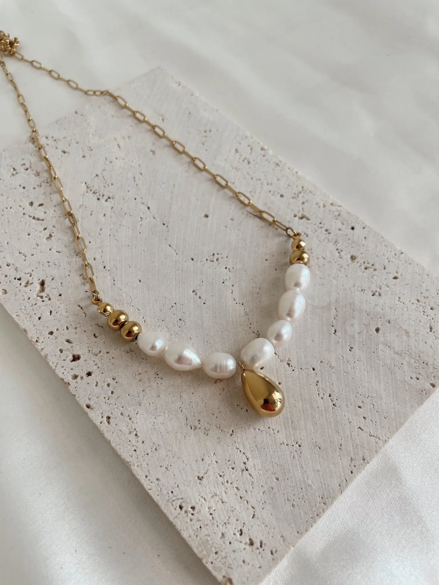 Pearl Drop Necklace