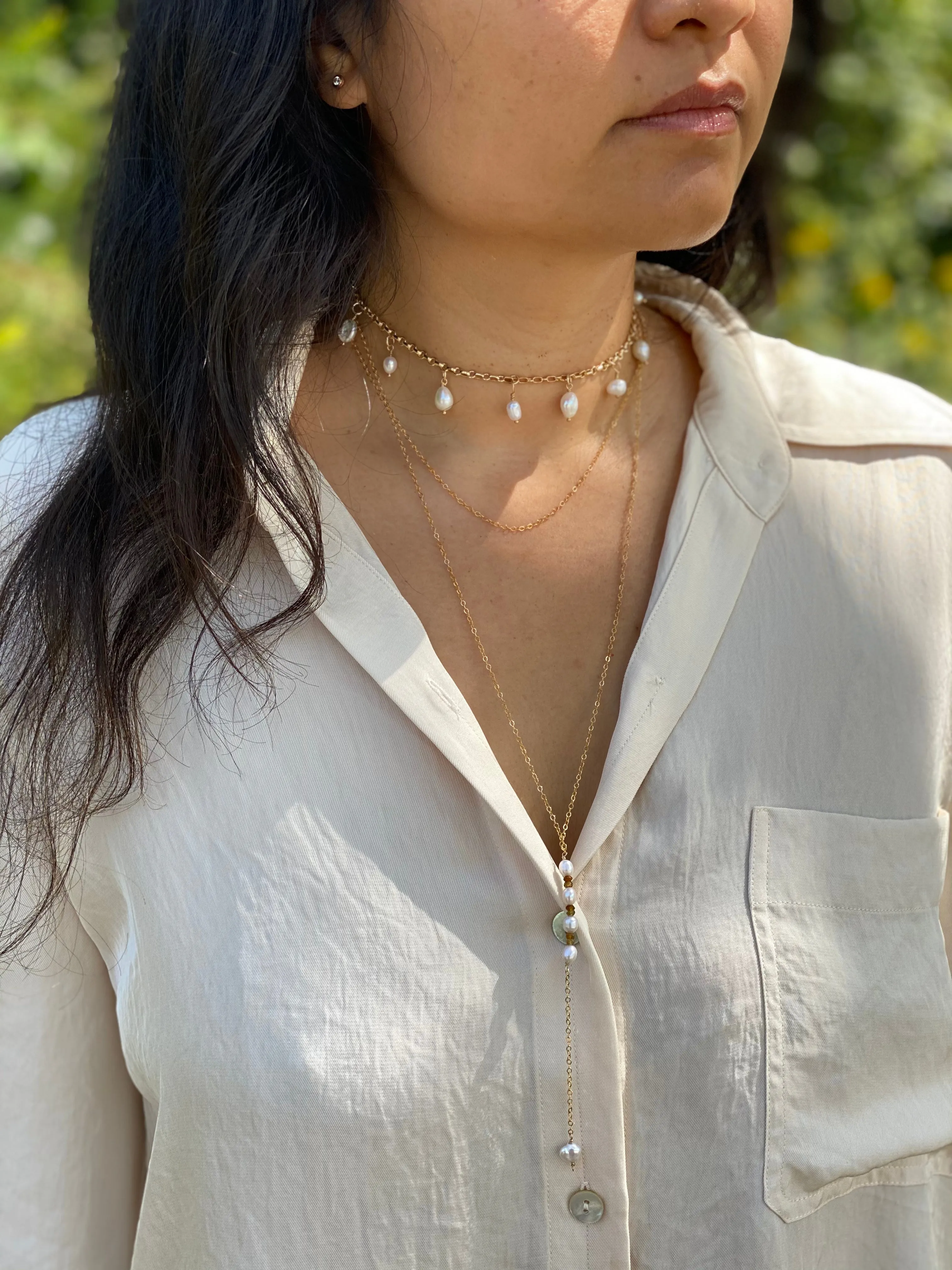 Pearl Drop Necklace