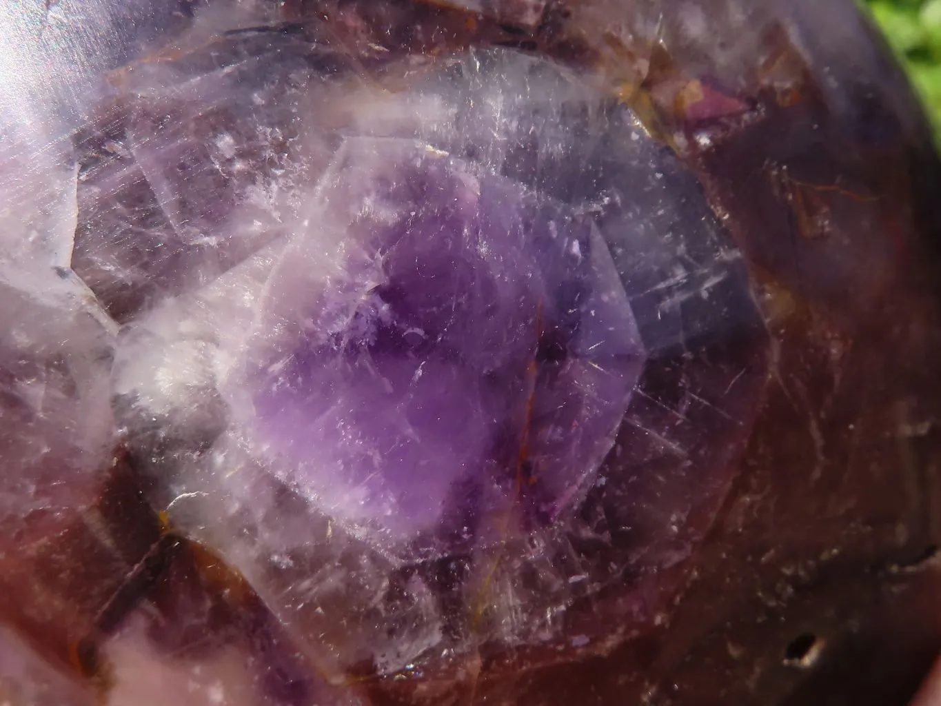 Polished Gemmy Amethyst In Matrix Standing Free Forms x 2 From Madagascar