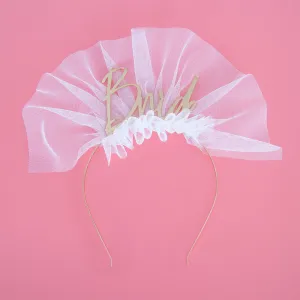 "Bride" Metal Headband - 2 Color Options