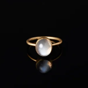 RMR16-OOAK | 3.65 Carat One-of-a-Kind Rainbow Moonstone Ring