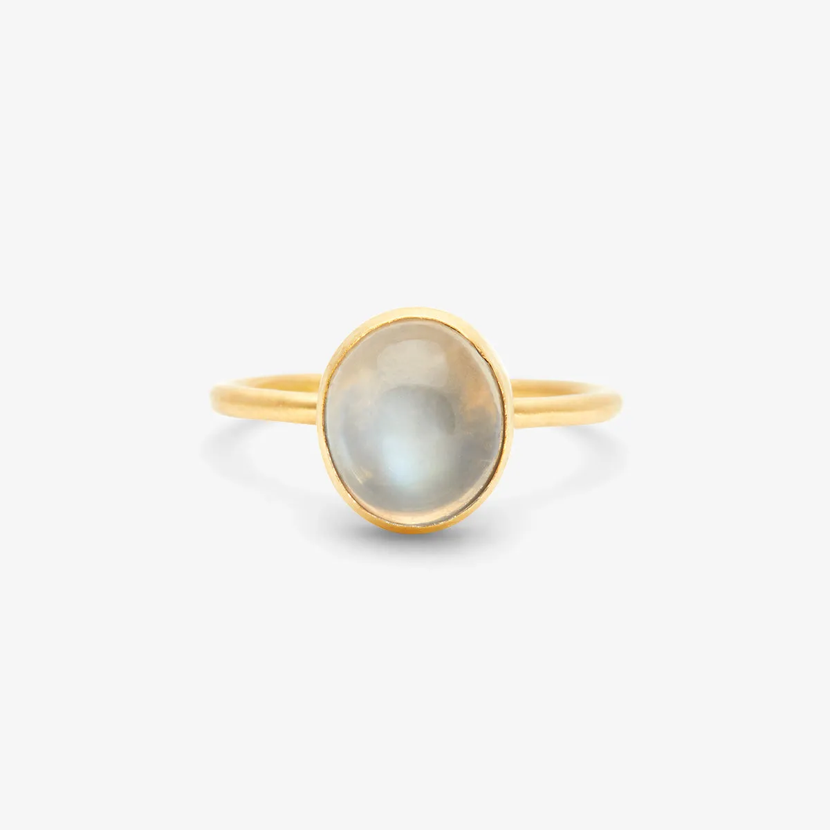 RMR16-OOAK | 3.65 Carat One-of-a-Kind Rainbow Moonstone Ring