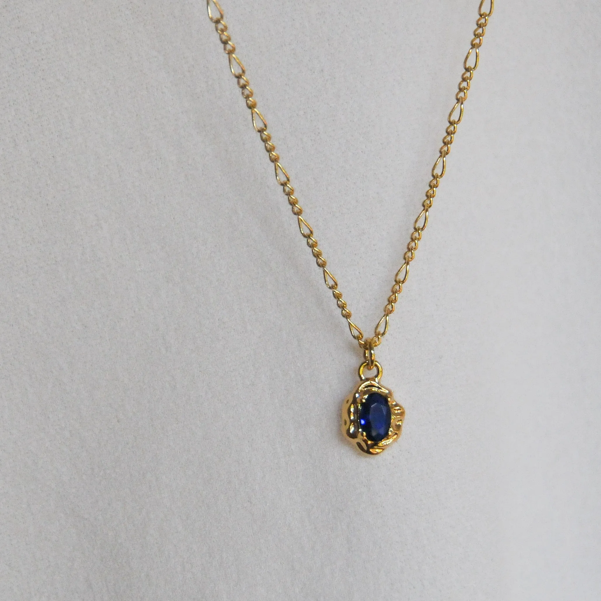 Sapphire Blue Necklace