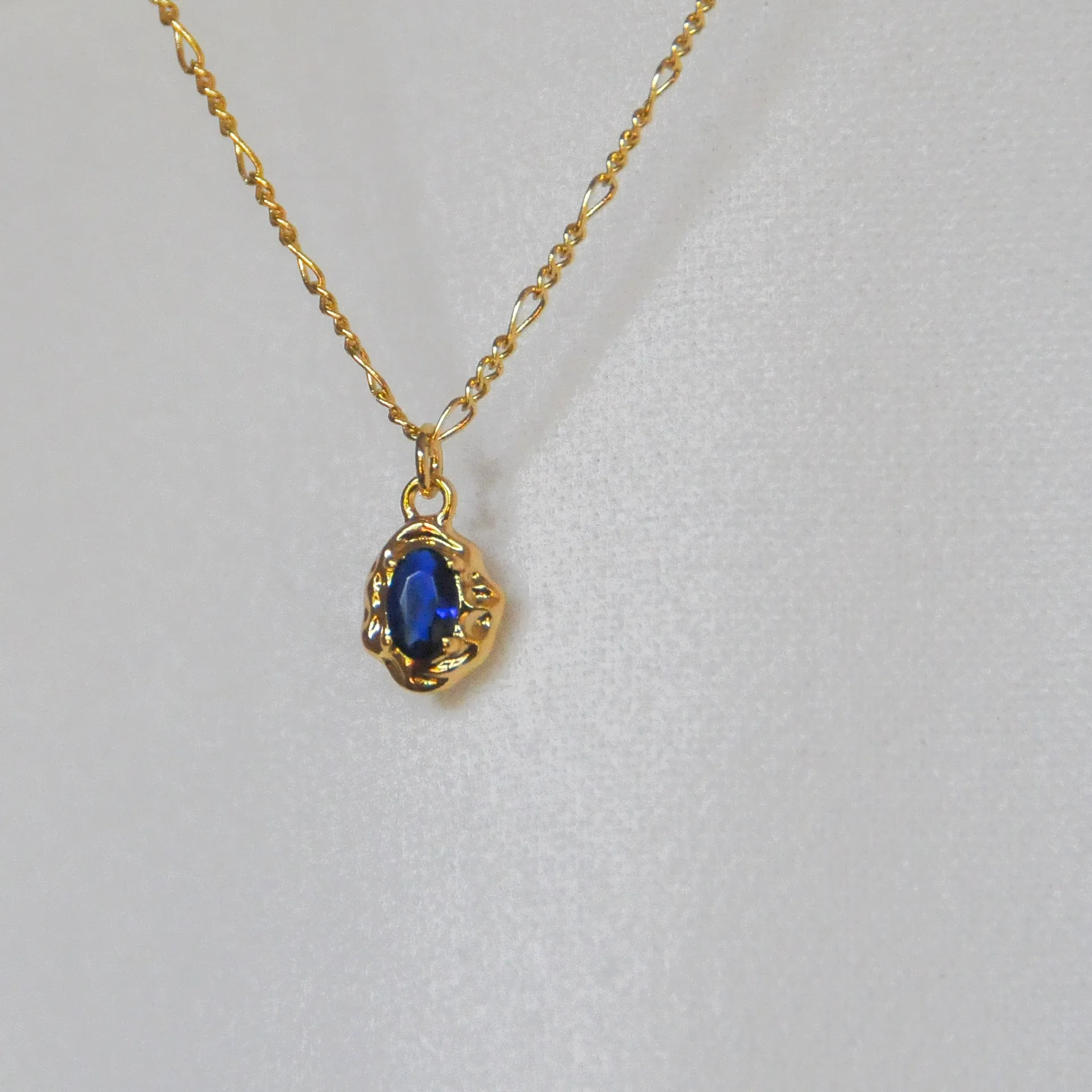 Sapphire Blue Necklace