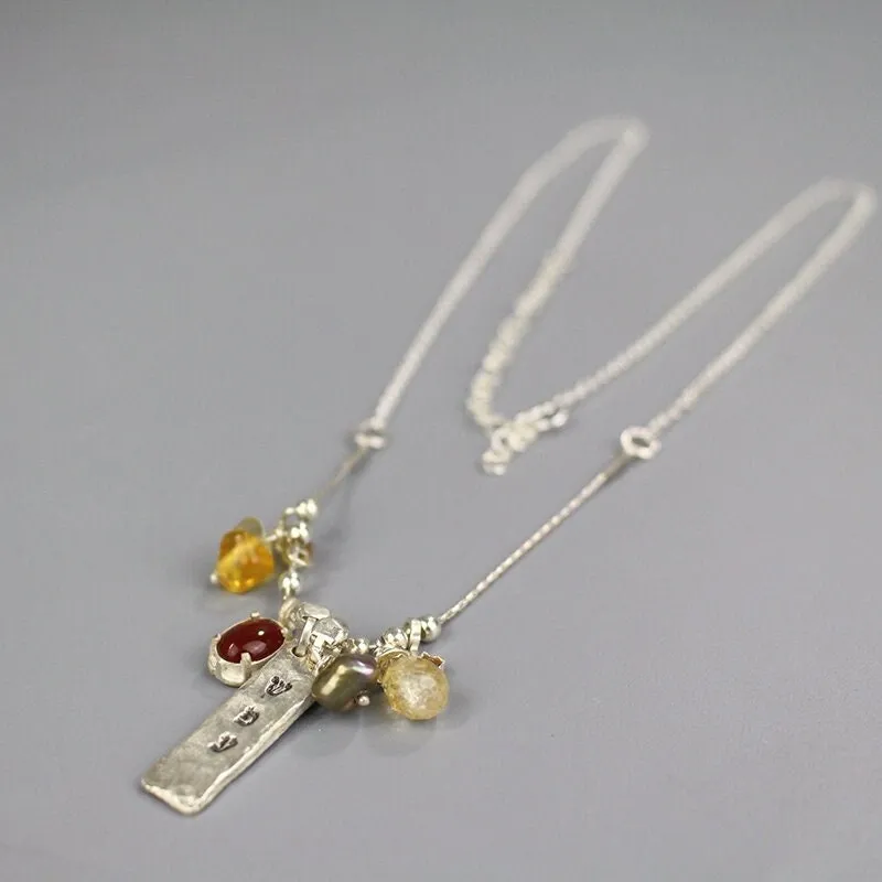 Sterling Silver Abundance Necklace