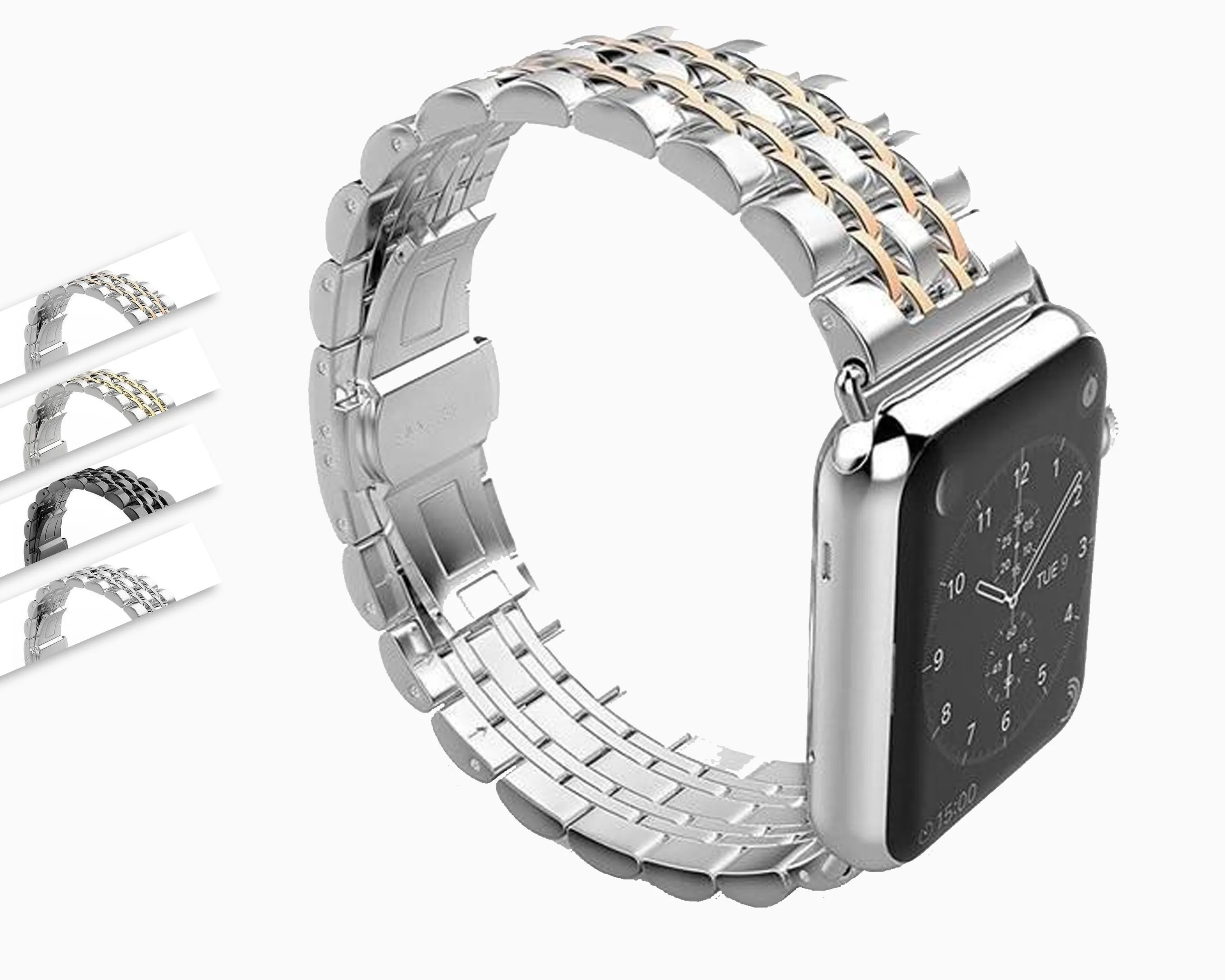 Strap Bracelet Series Stainless Steel Butterfly Watchband