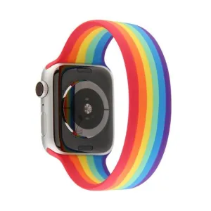 Striped Silicone Series 7 6 5 Elastic Rainbow Belt Bracelet Waterproof