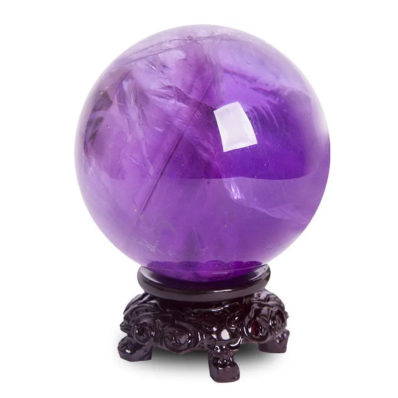 Stronger Energy - Stunning high-Quality Amethyst Sphere（Customization）