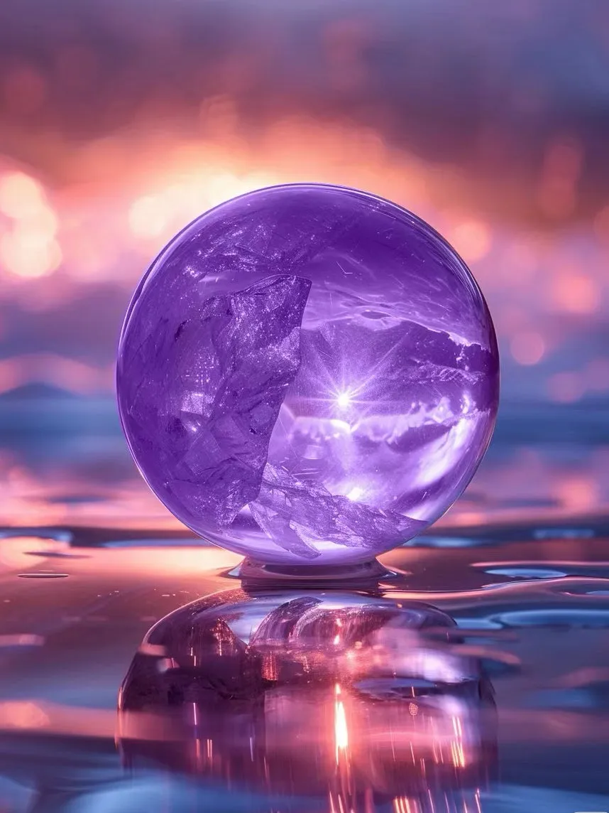 Stronger Energy - Stunning high-Quality Amethyst Sphere（Customization）