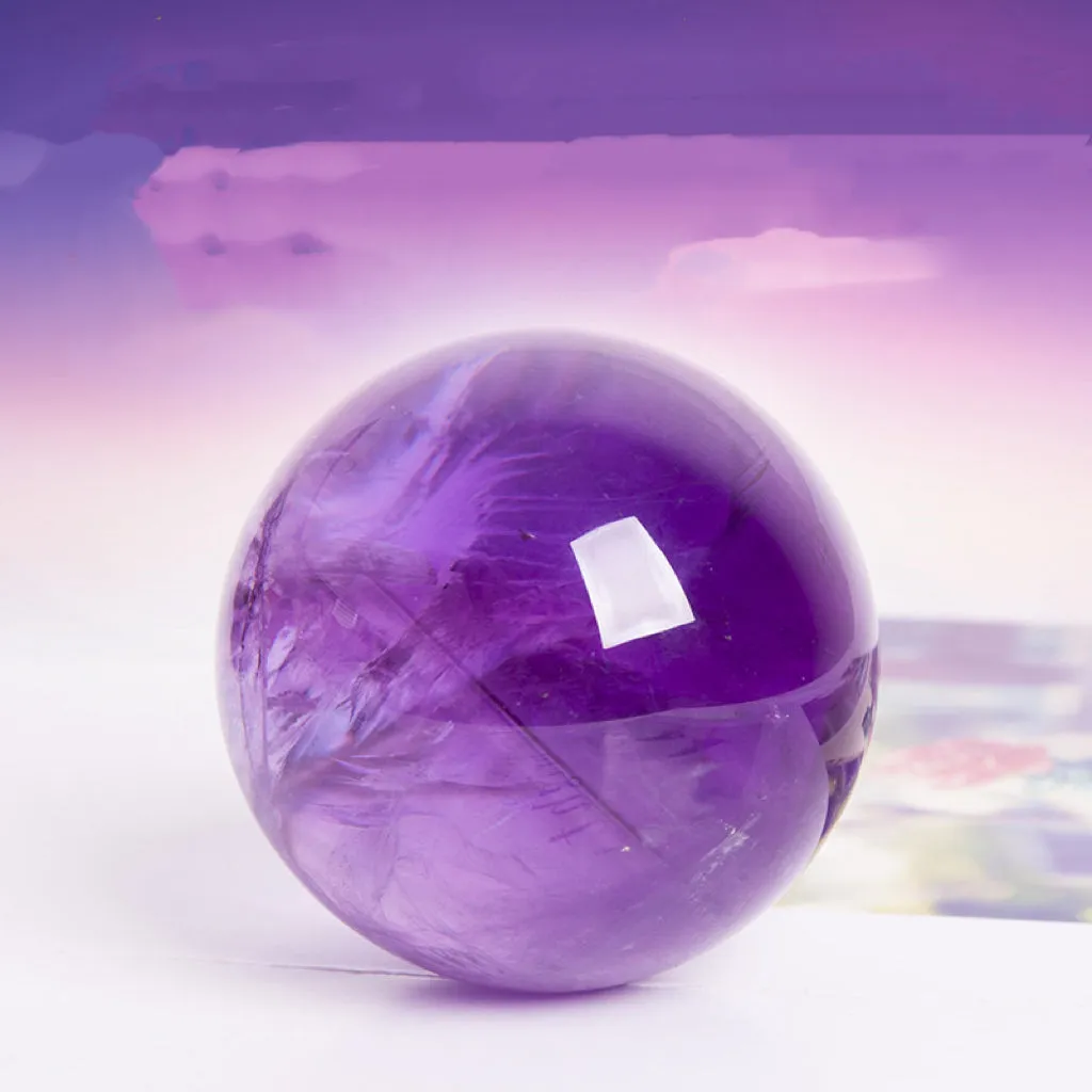 Stronger Energy - Stunning high-Quality Amethyst Sphere（Customization）