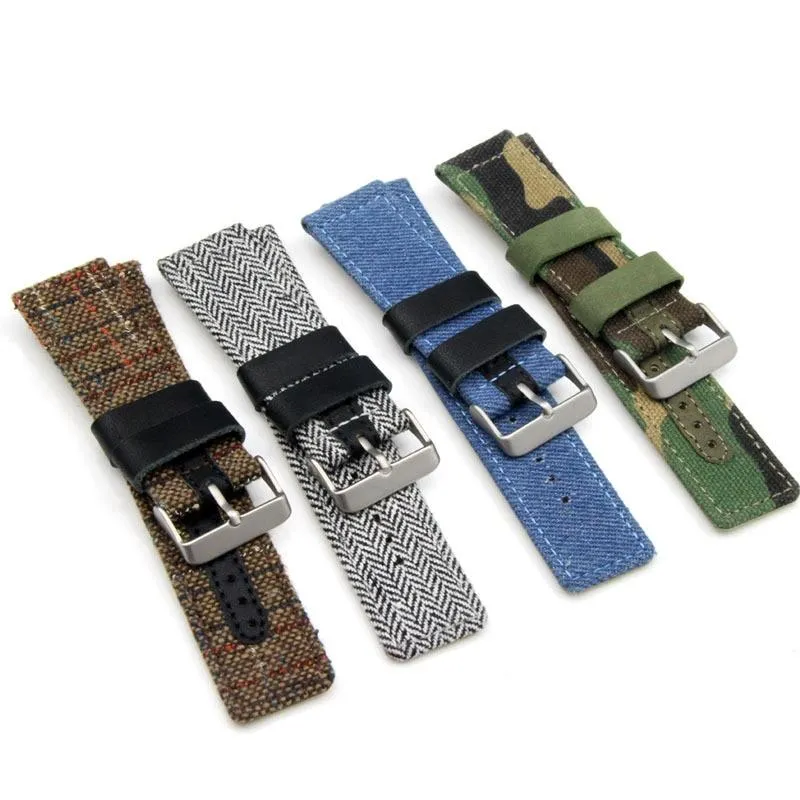 Stylish High-Quality Canvas Nylon Strap Bracelet Series