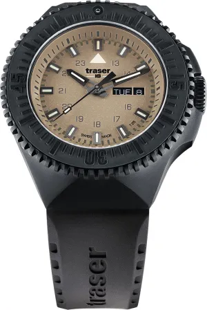 TH3 Watch P69 Black Stealth Sand Rubber