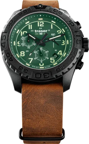 TH3 Watch P96 OdP Evolution Chrono Green