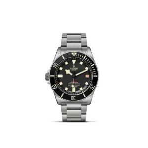 TUDOR Pelagos LHD, Ceramic Matt Black Disc, Titanium Bracelet