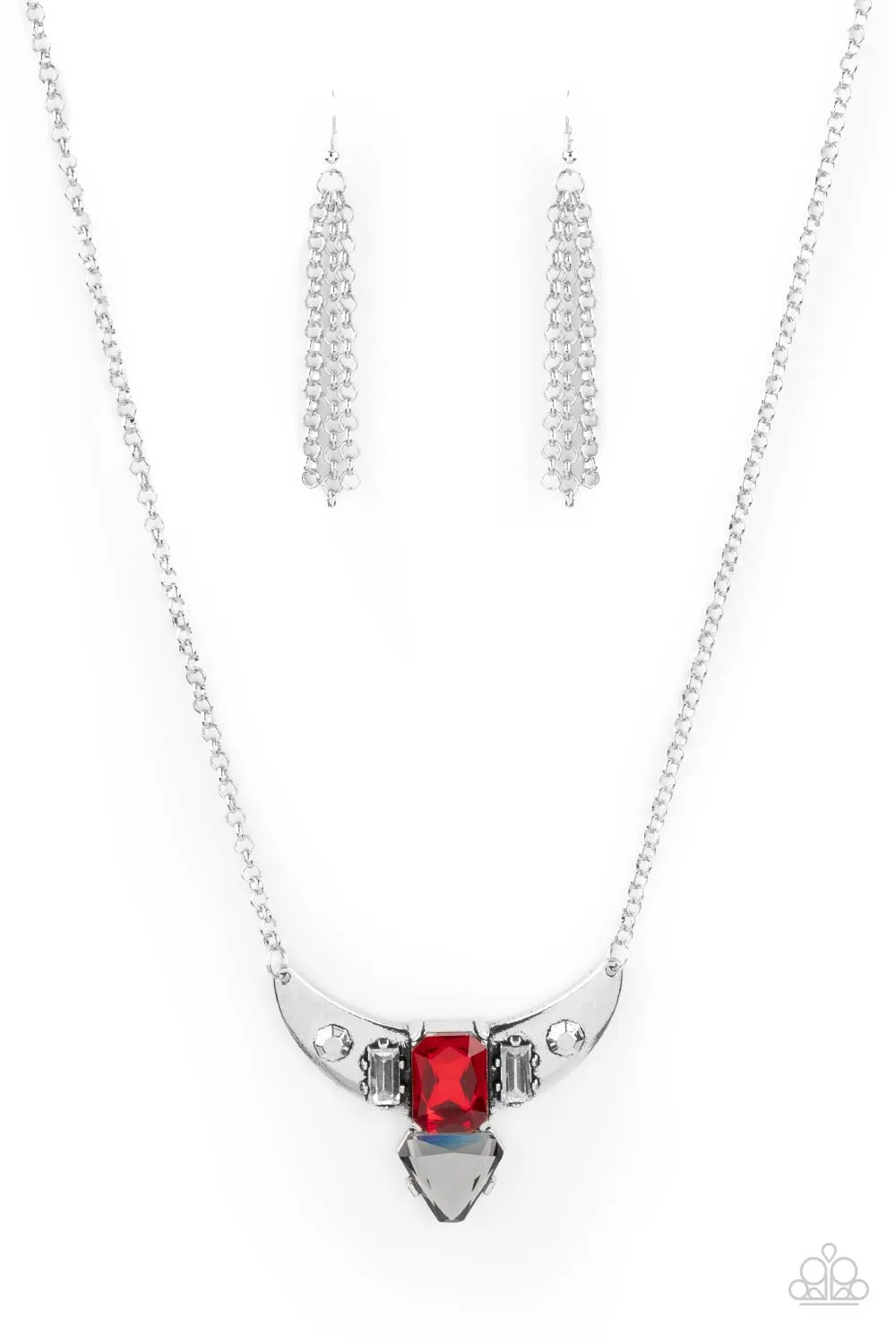 You the TALISMAN! - Red Necklace - Paparazzi Accessories